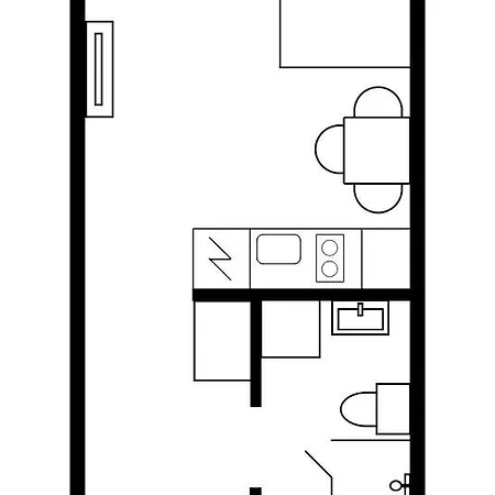 Apartamento Modern Downtown Studio - 